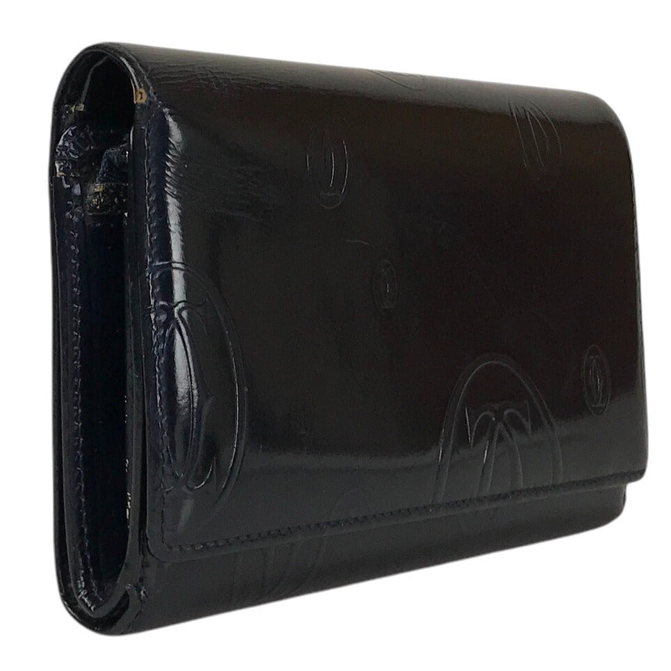 Navy Blue Birthday Long Wallet
