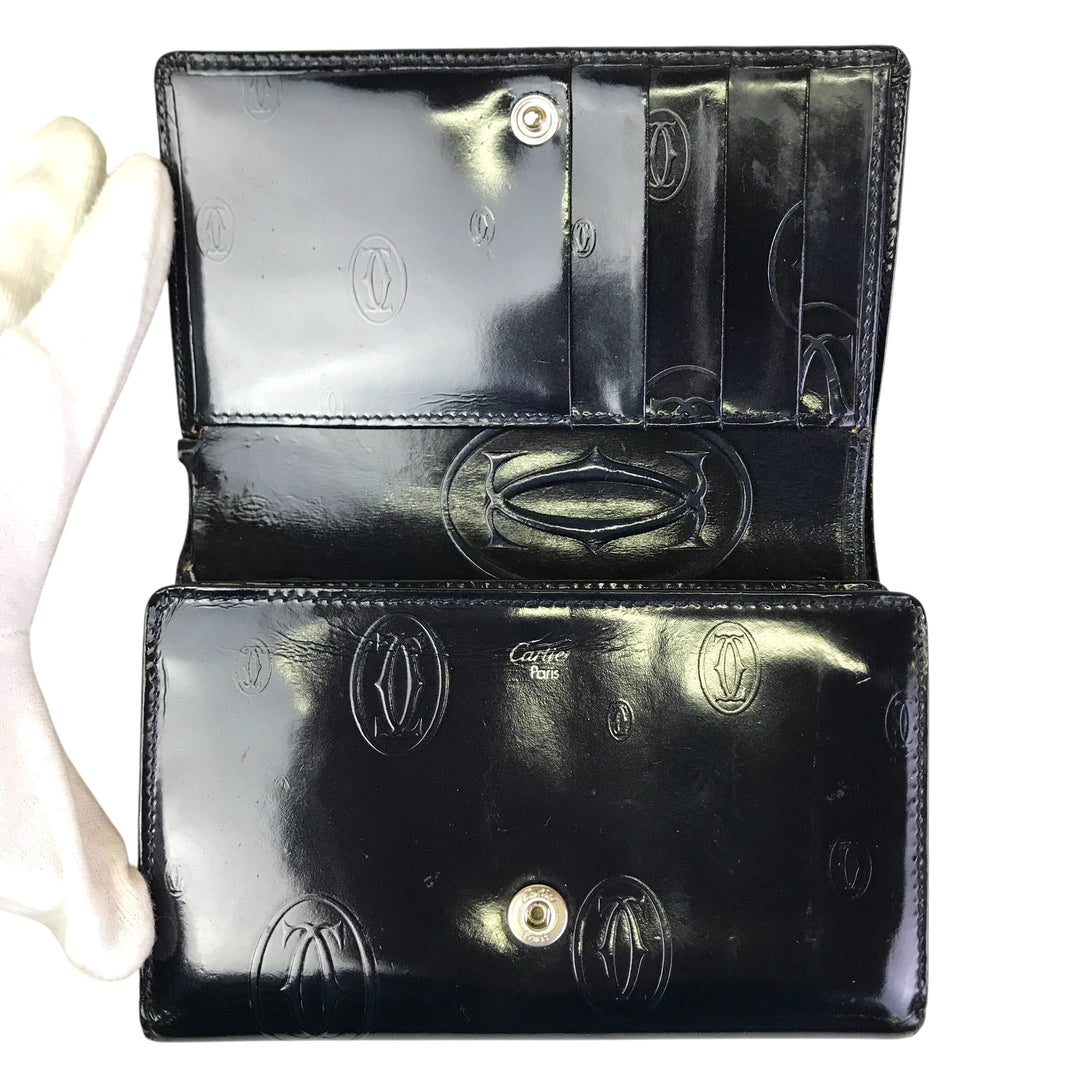 Navy Blue Birthday Long Wallet