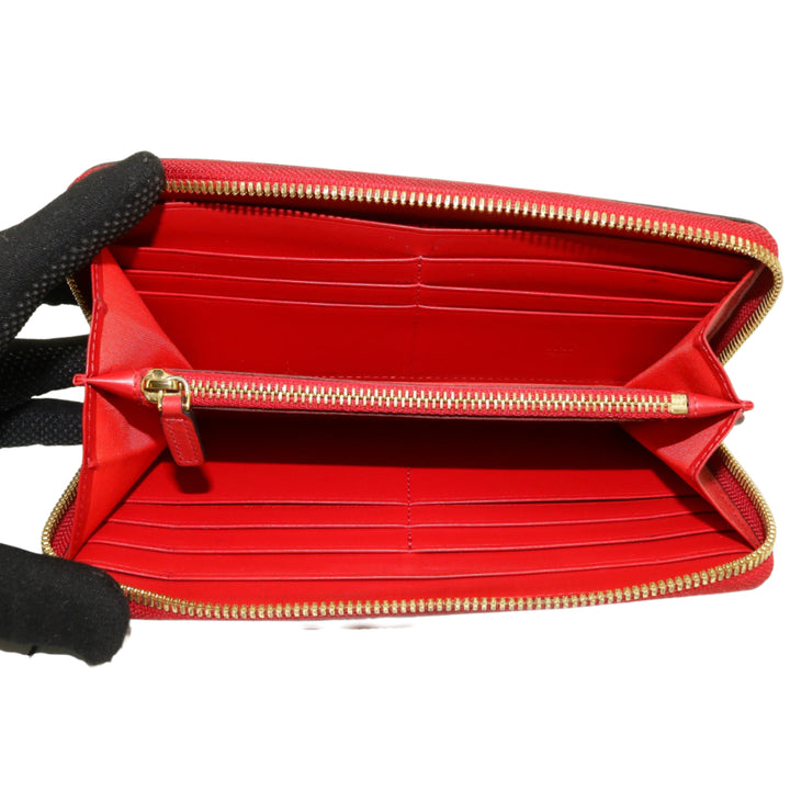 Red Zippy Wallet