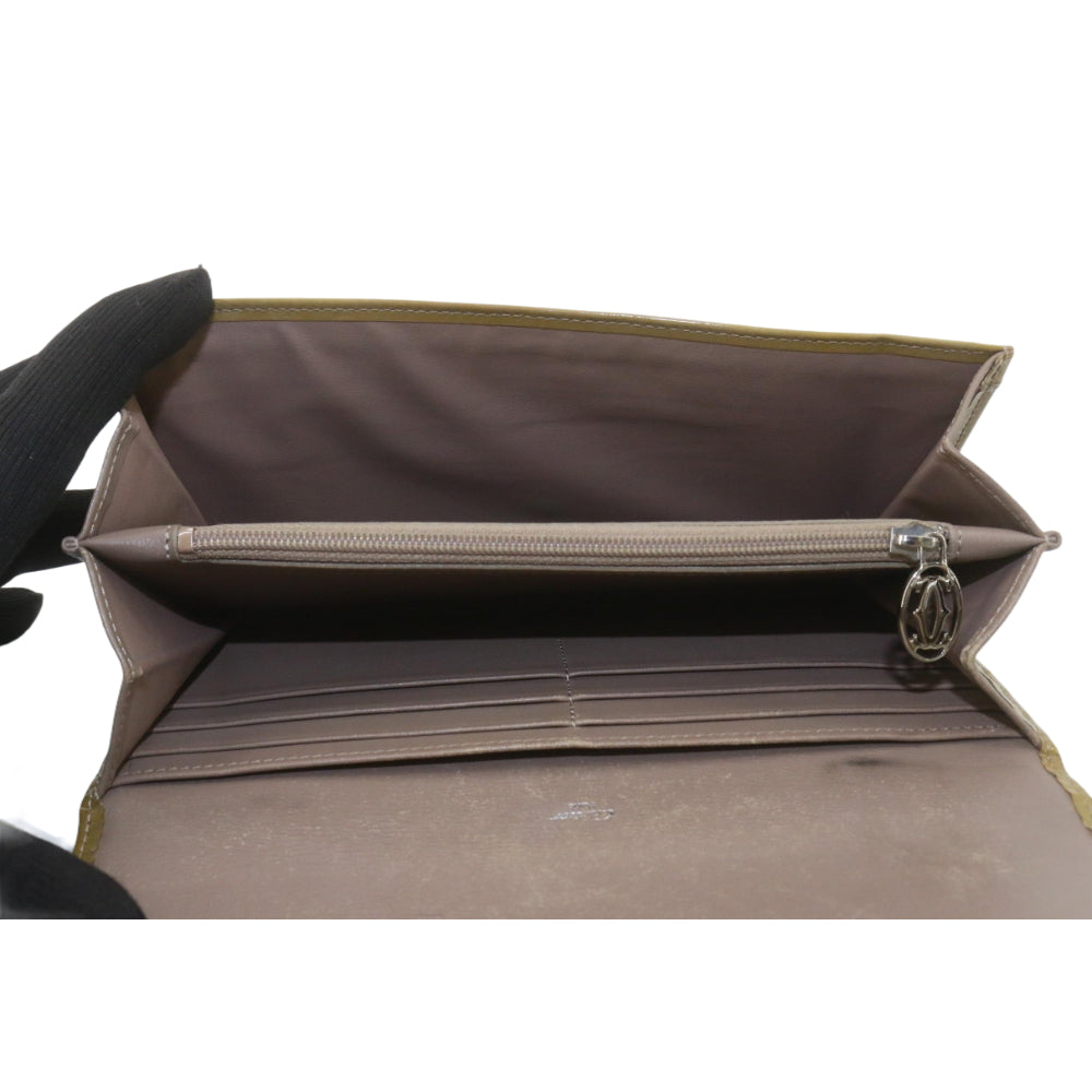 Brown Long Wallet