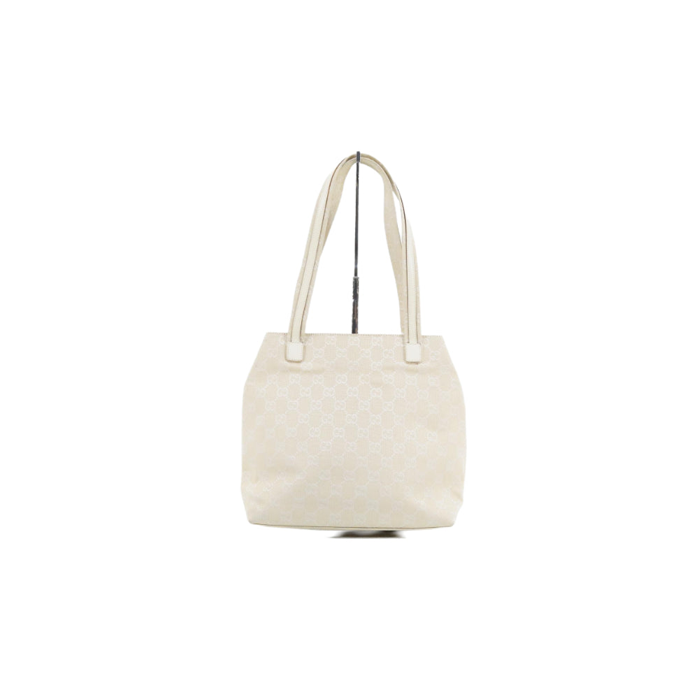 Beige GG Canvas Handbag