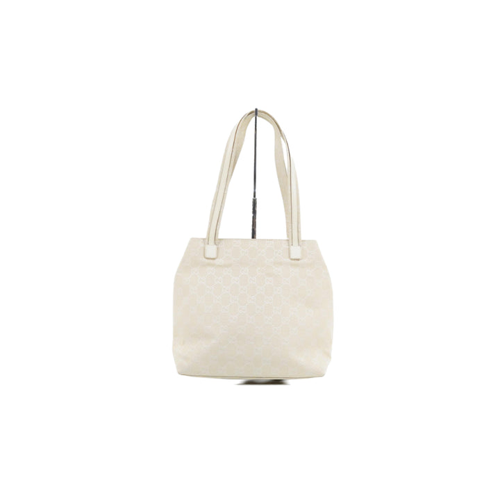 Beige GG Canvas Handbag
