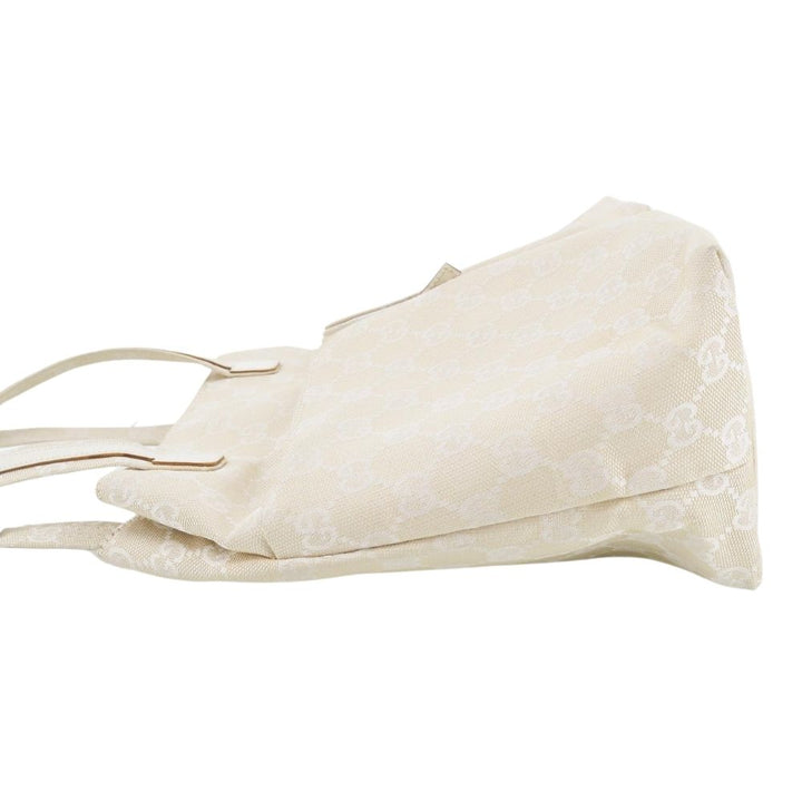 Beige GG Canvas Handbag