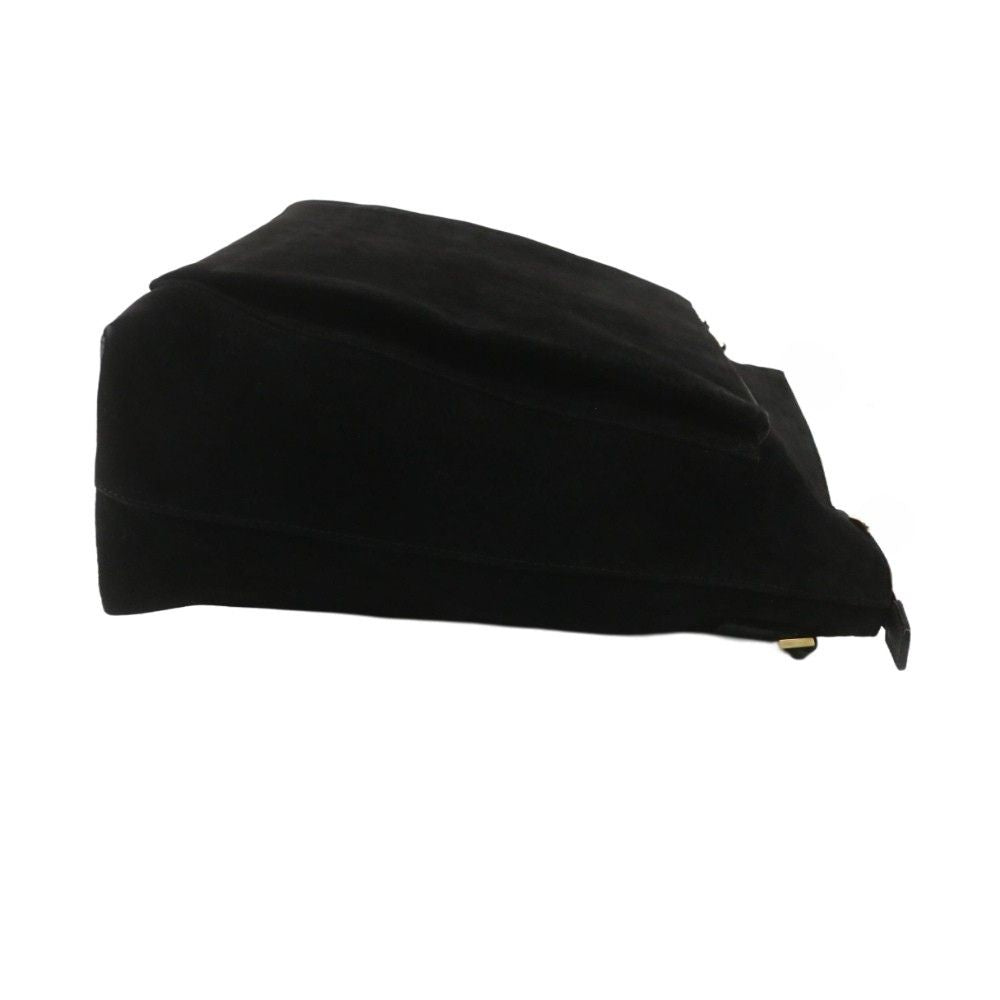 Black Bamboo Handbag with Strap