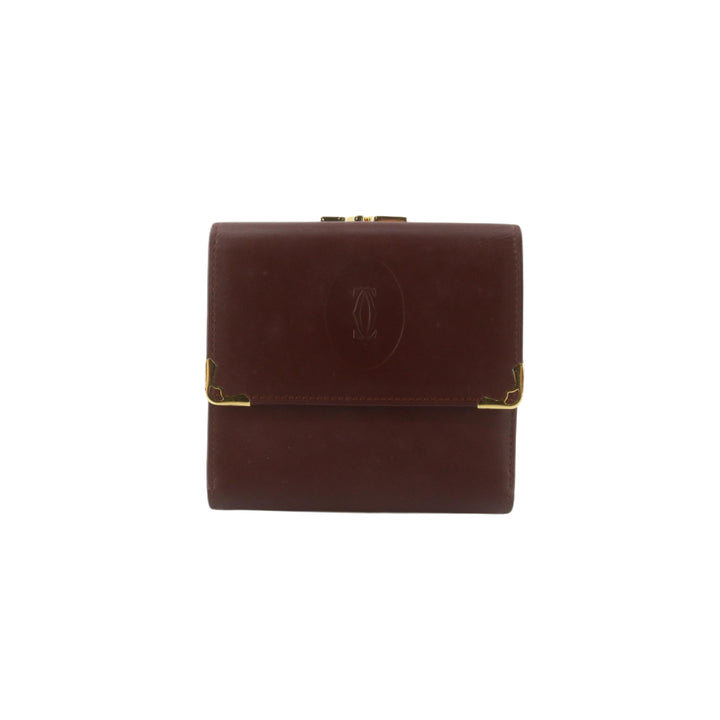 Bordeaux Tri-Fold Wallet