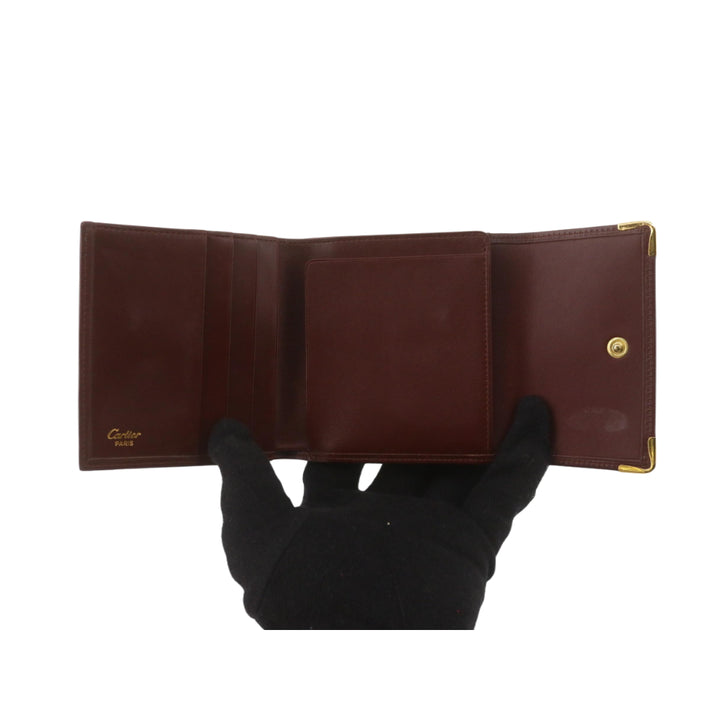 Bordeaux Tri-Fold Wallet