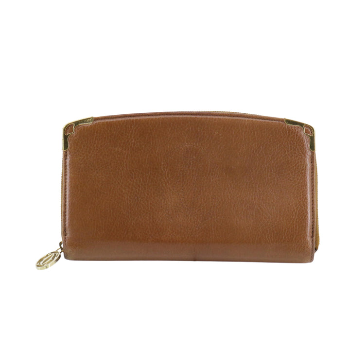 Brown Zippy Wallet