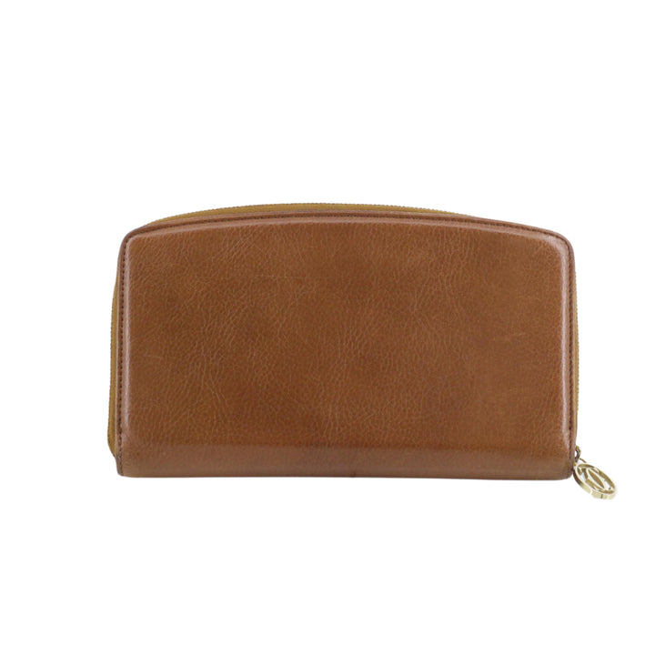 Brown Zippy Wallet