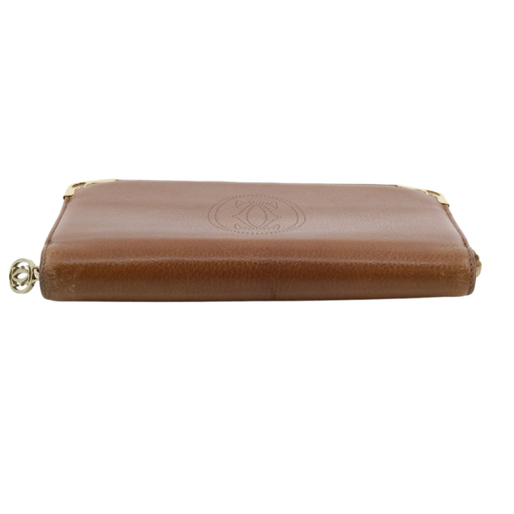 Brown Zippy Wallet
