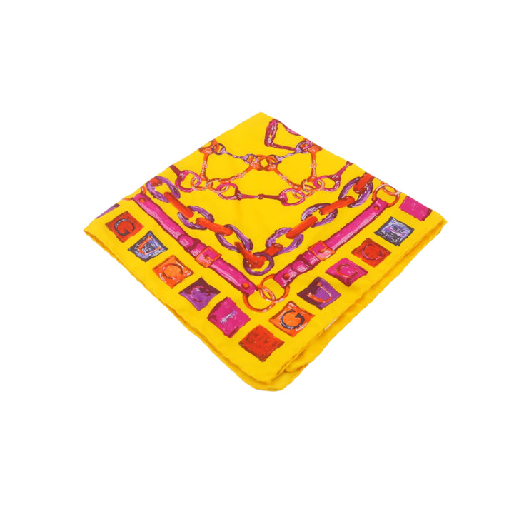 Yellow Silk Scarf