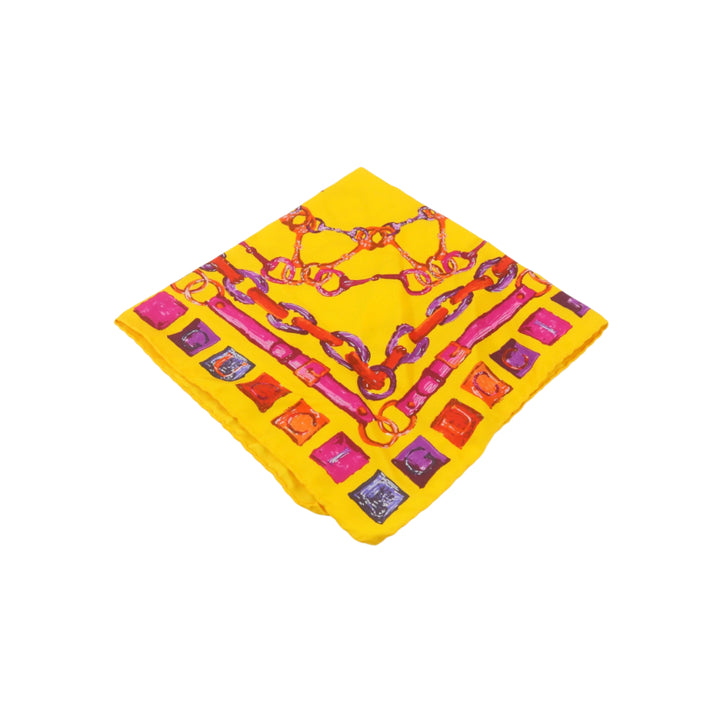 Yellow Silk Scarf