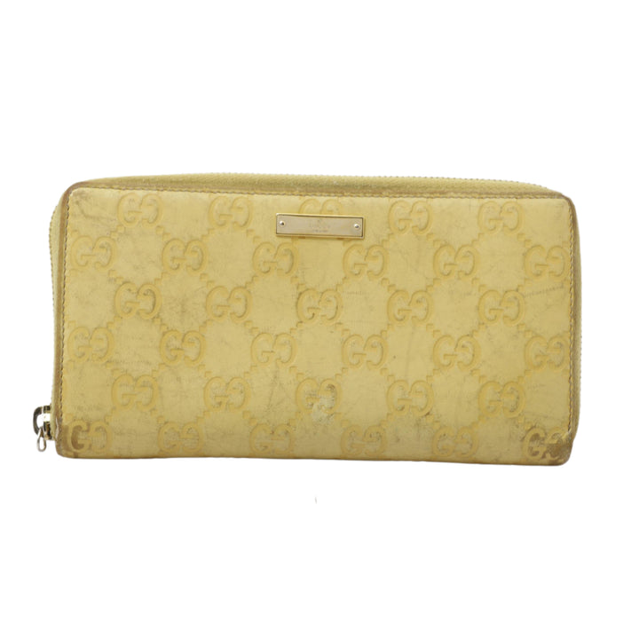Yellow Sima Zippy Wallet
