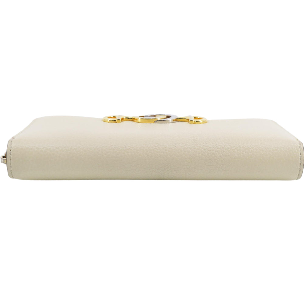 Beige Zippy Wallet