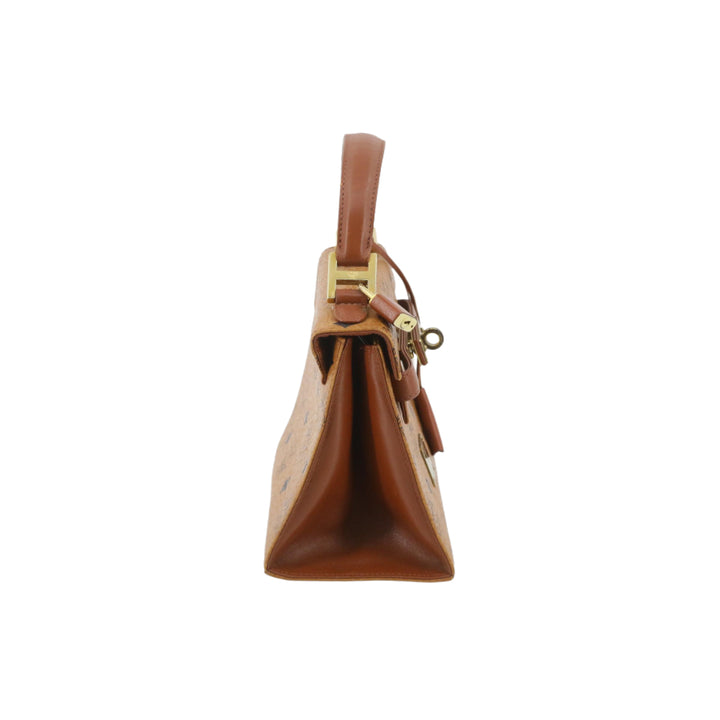 Brown Visetps Handbag with Strap