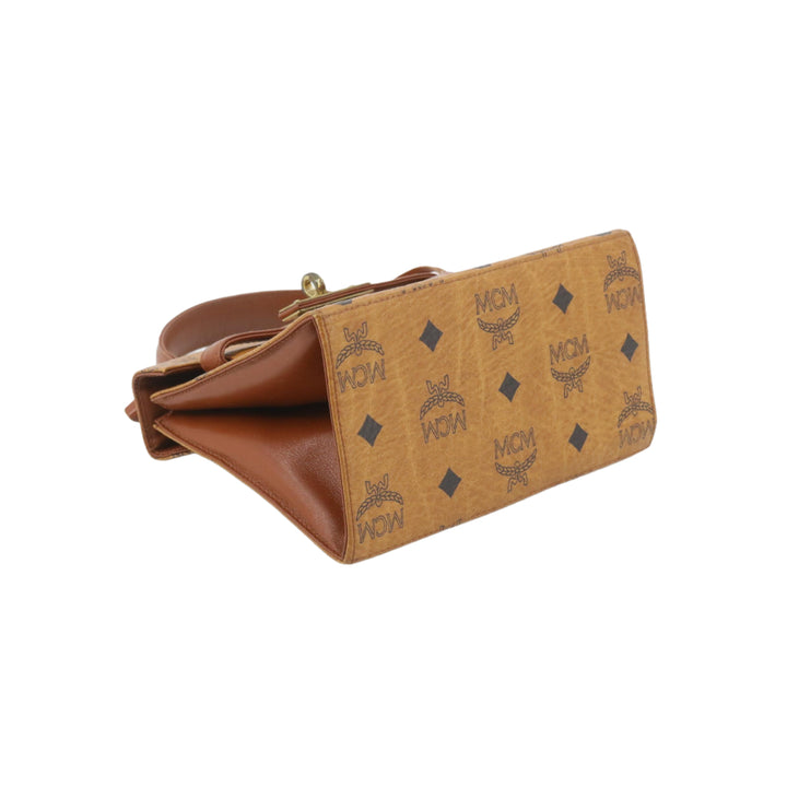 Brown Visetps Handbag with Strap