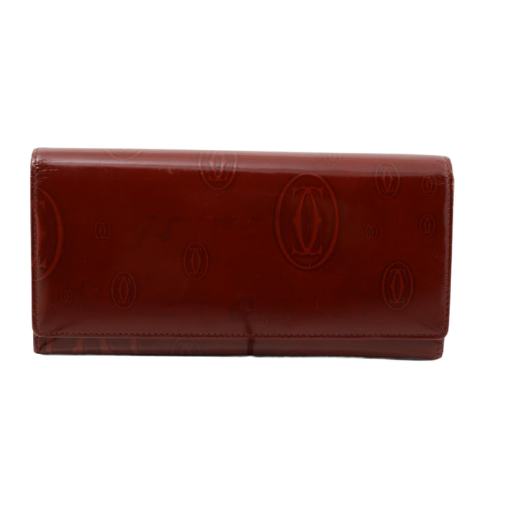 Bordeaux Birthday Long Wallet