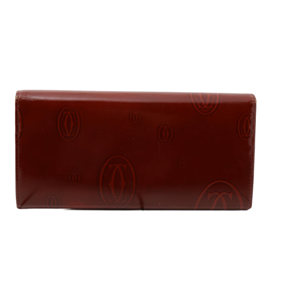 Bordeaux Birthday Long Wallet