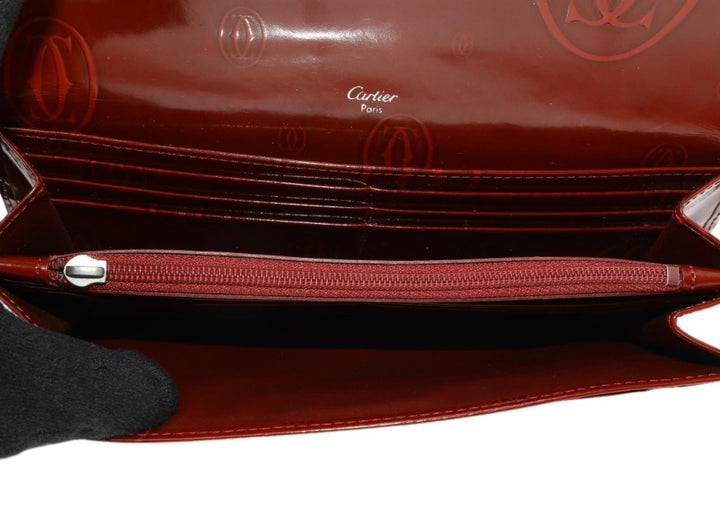 Bordeaux Birthday Long Wallet