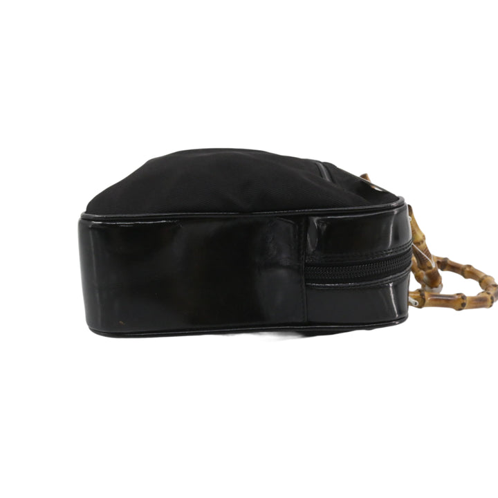 Black Bamboo Handbag