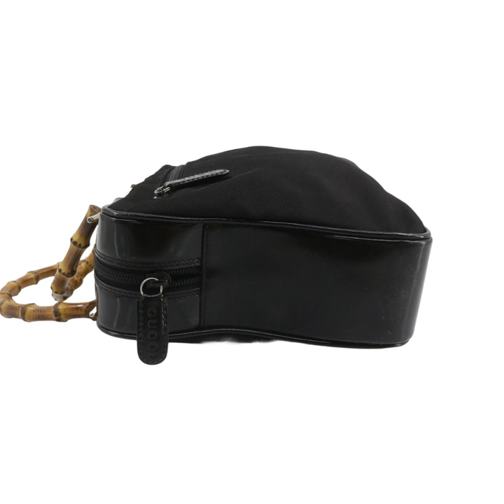 Black Bamboo Handbag