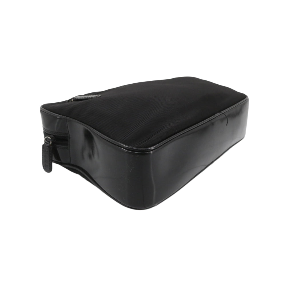 Black Bamboo Handbag