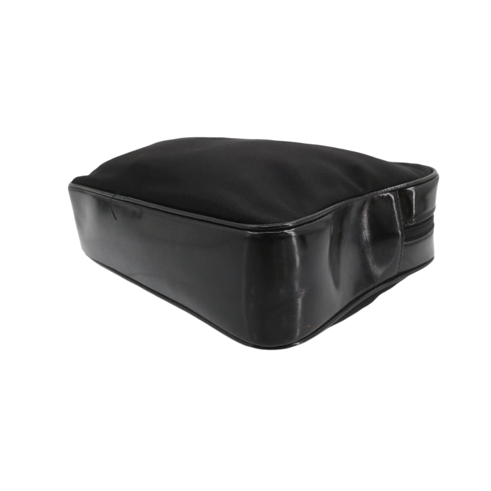 Black Bamboo Handbag