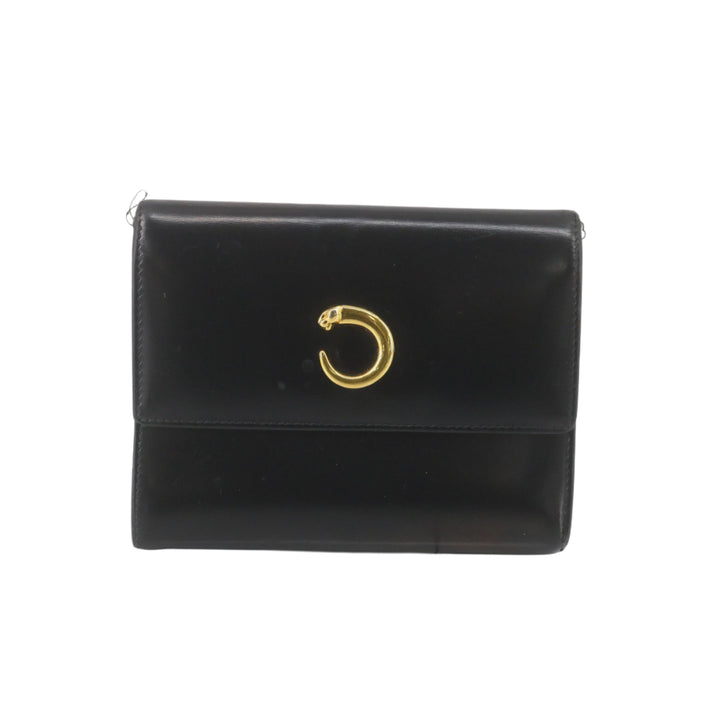 Black Tri-Fold Wallet