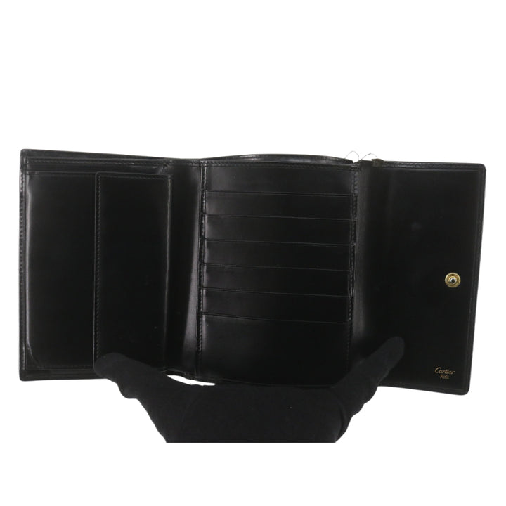 Black Tri-Fold Wallet