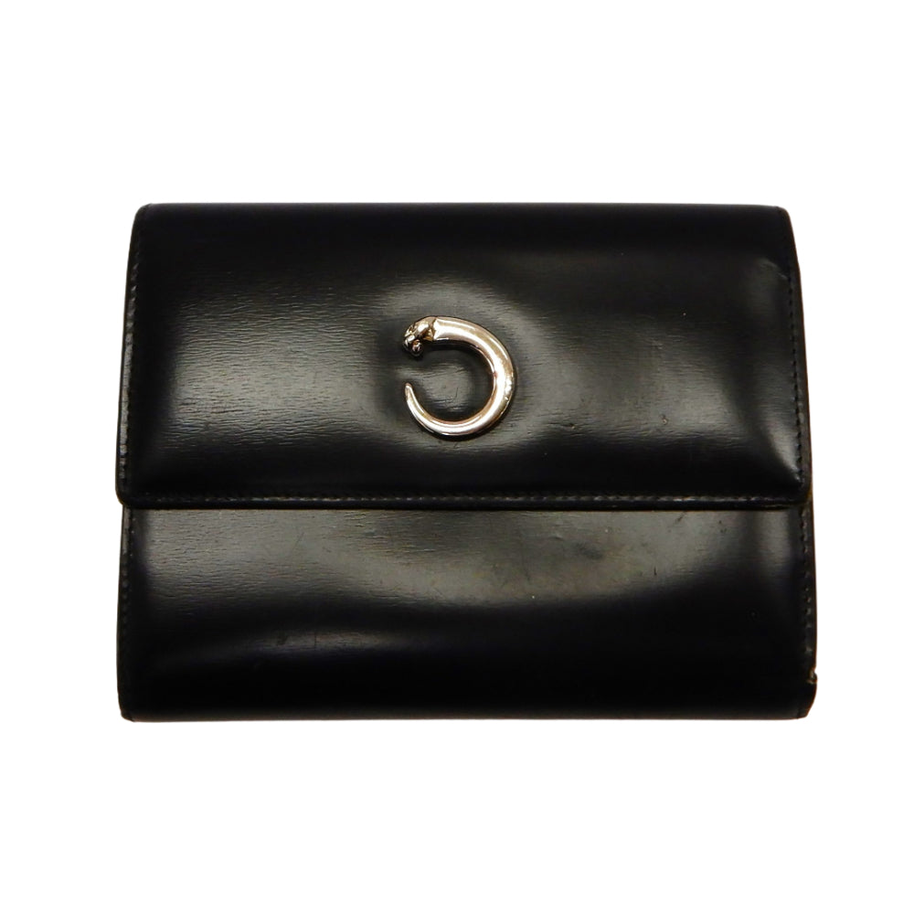 Black Tri-Fold Wallet