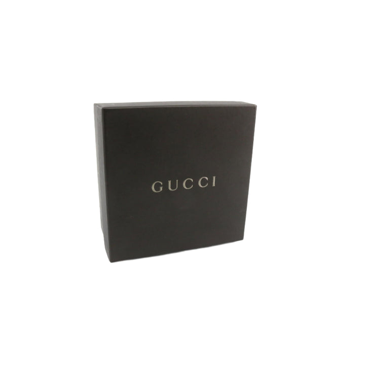 Black GG Canvas Compact Wallet