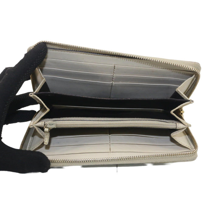 Beige Sima Zippy Wallet
