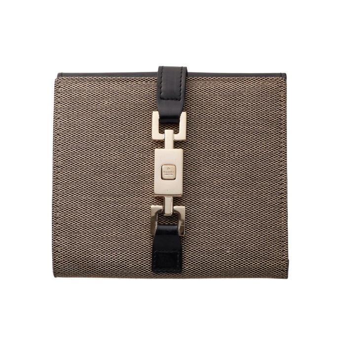 Beige Jackie Compact Wallet