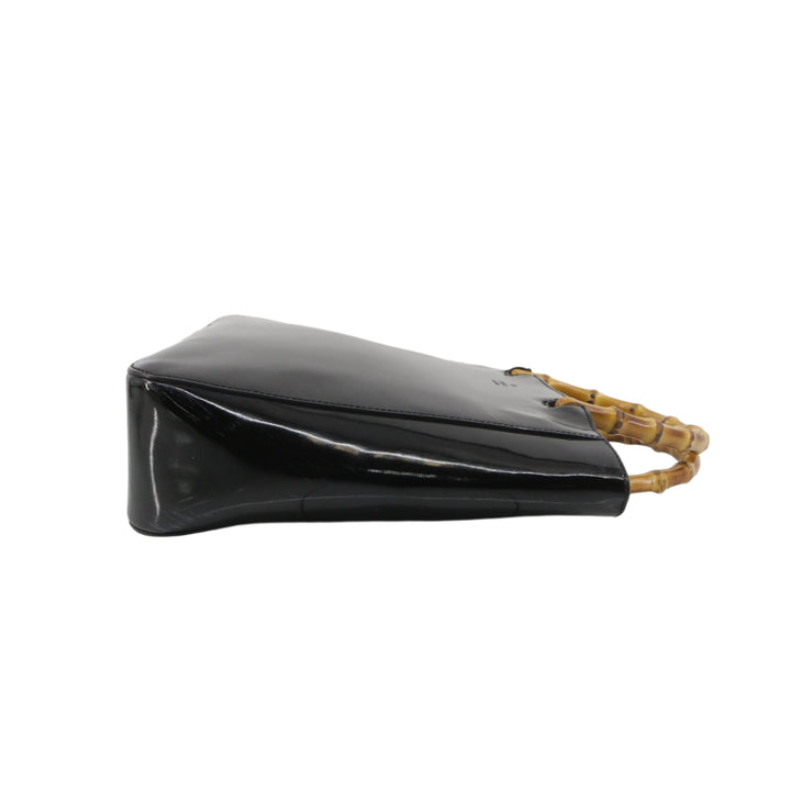 Black Bamboo Handbag