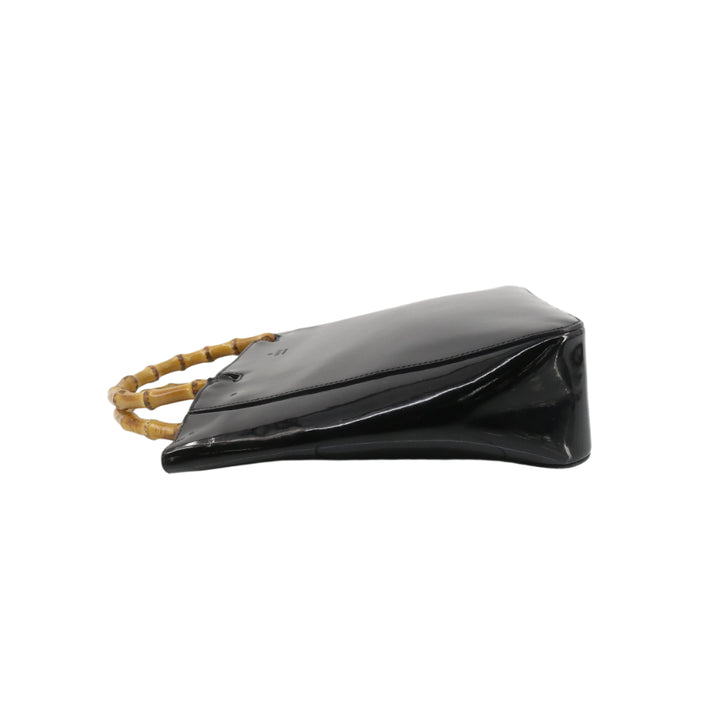 Black Bamboo Handbag