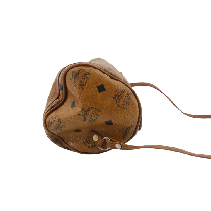 Brown Visetos Shoulder Bag