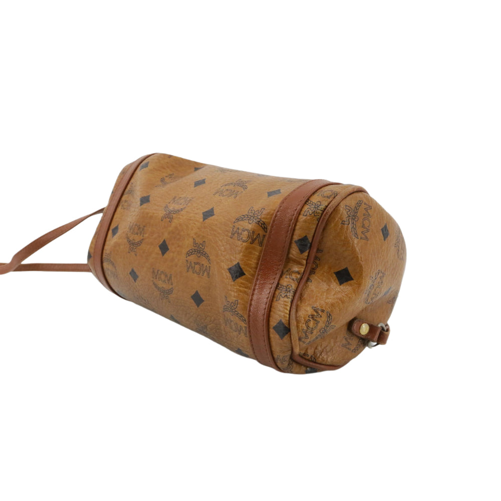 Brown Visetos Shoulder Bag