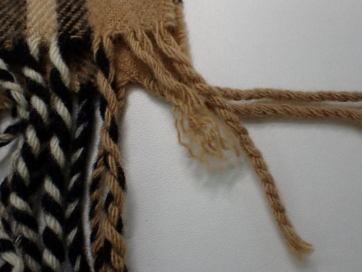 Beige Cashmere Scarf