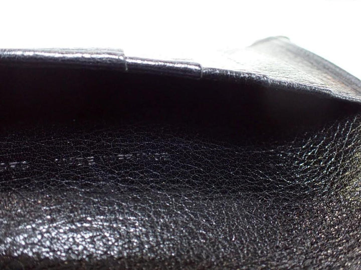 Black Long Wallet