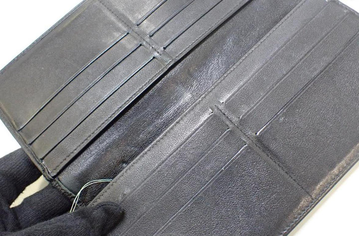 Black Long Wallet