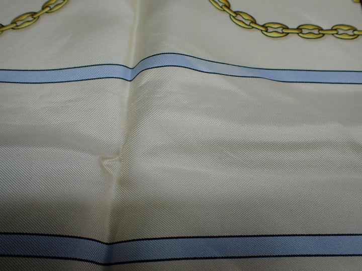 Brown Silk Scarf