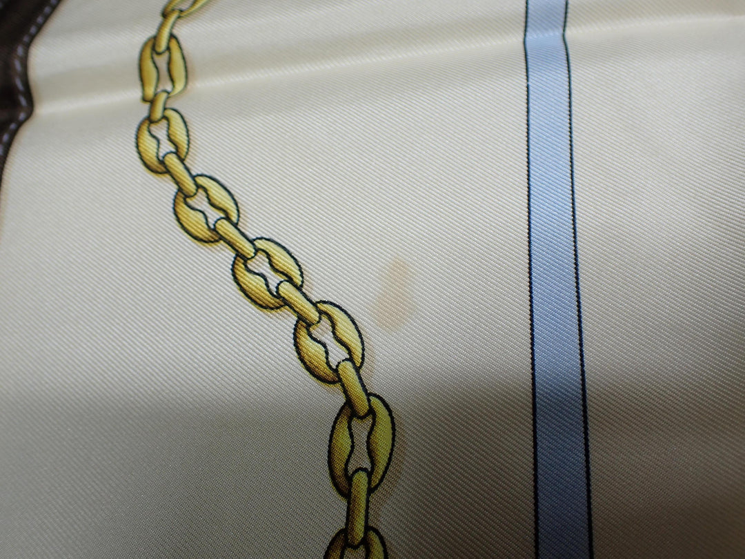 Brown Silk Scarf