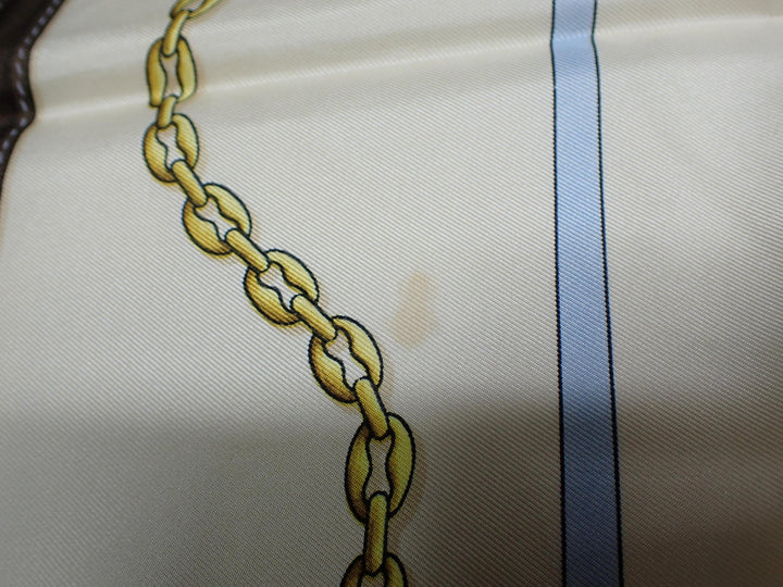 Brown Silk Scarf