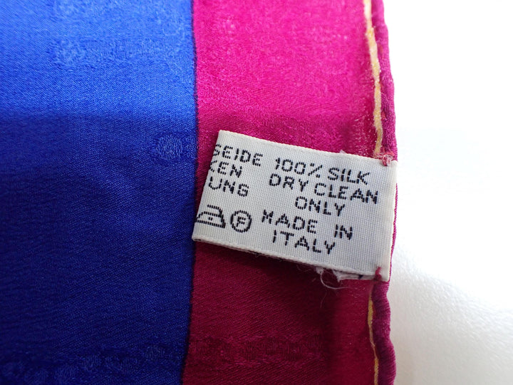 Red Silk Scarf