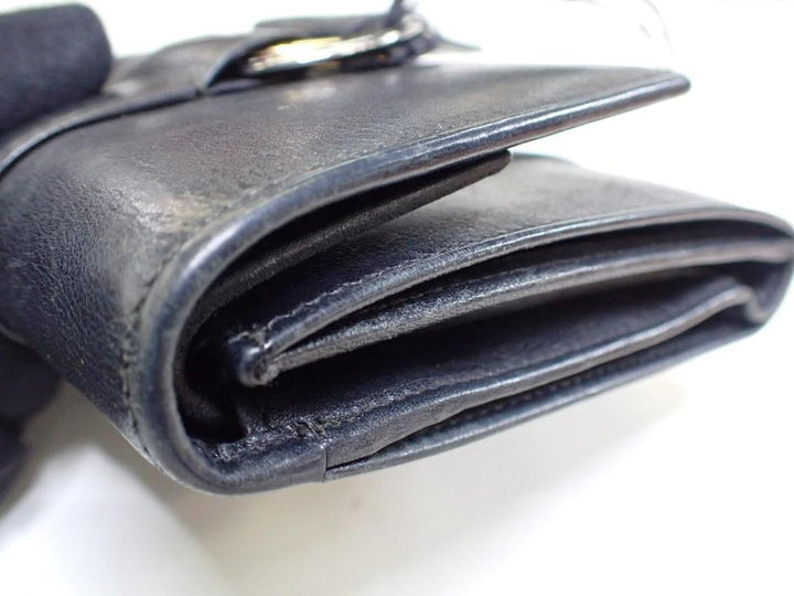 Black Tri-Fold Wallet