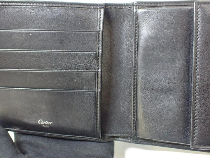 Black Tri-Fold Wallet