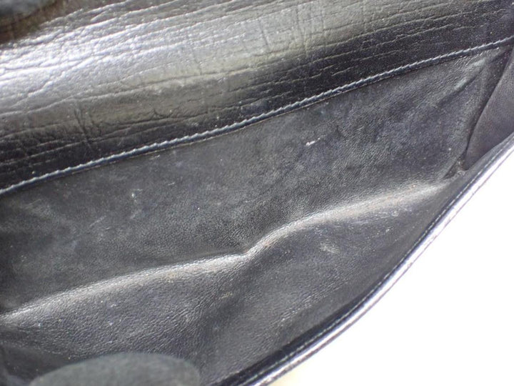 Black Bamboo Long Wallet