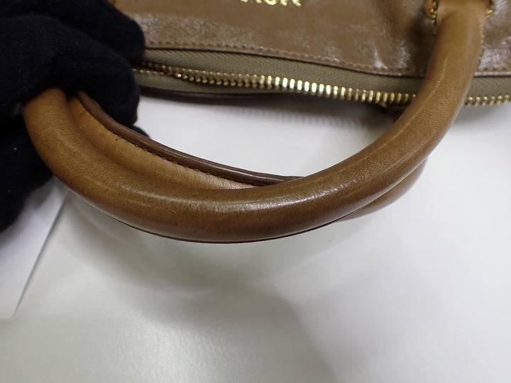 Brown Visetos Tote Bag