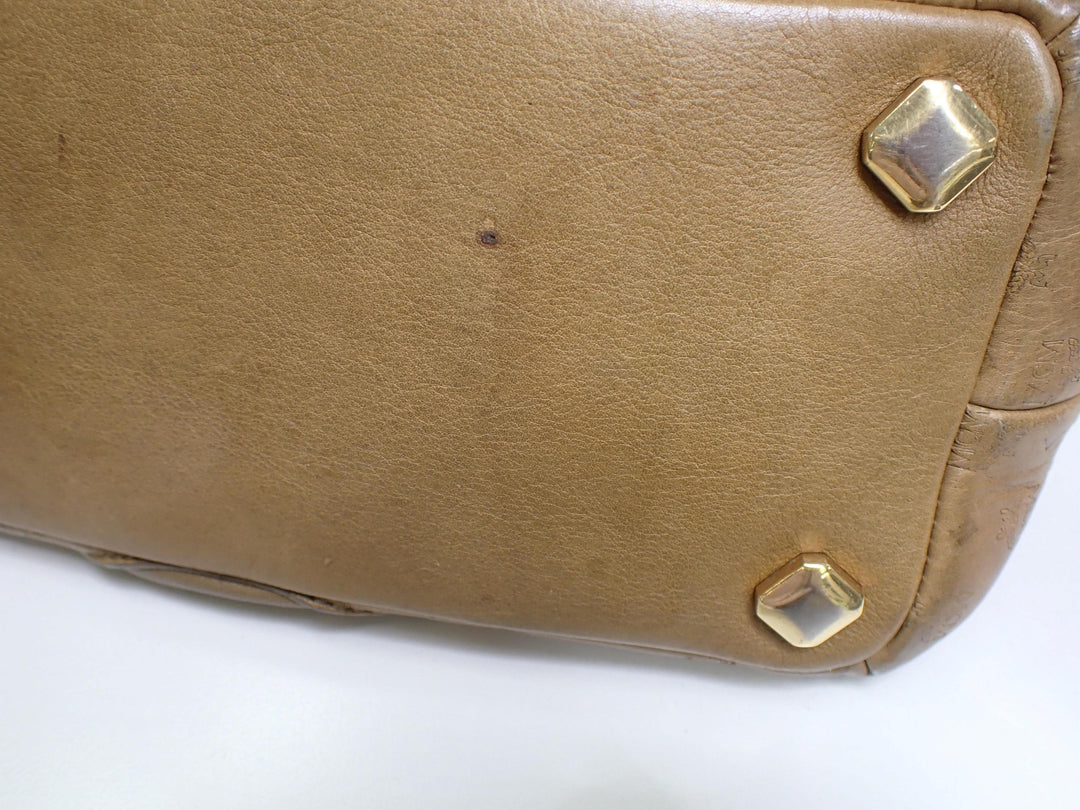 Brown Visetos Tote Bag