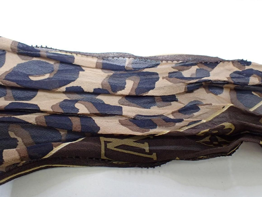 Black Visetos Long Wallet