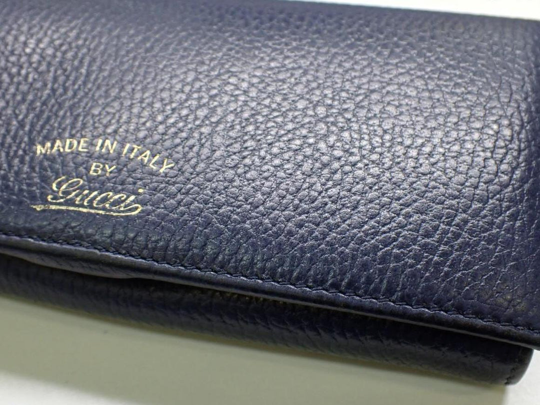 Black Bamboo Long Wallet